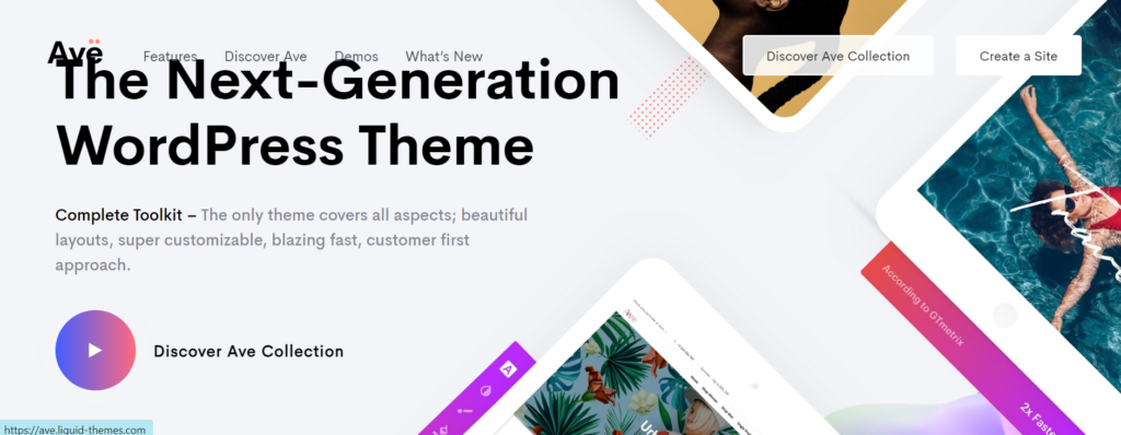 Ave – A Detailed review of Multi-Purpose WordPress Theme – Perfect WP ...